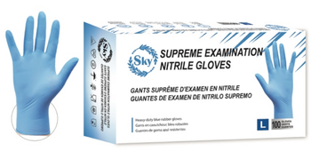 SKY SKY Nitrile Blue Gloves 4mil