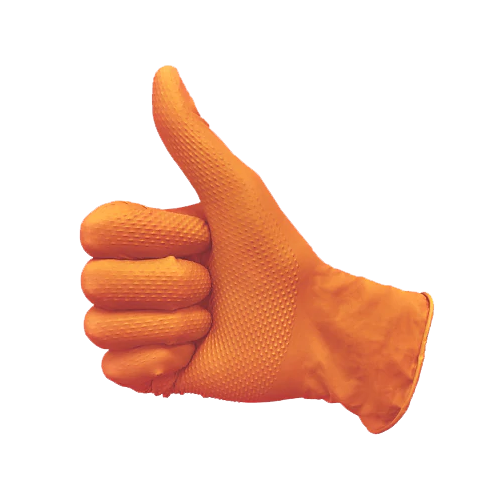 SKY Diamond Textured Nitrile Gloves